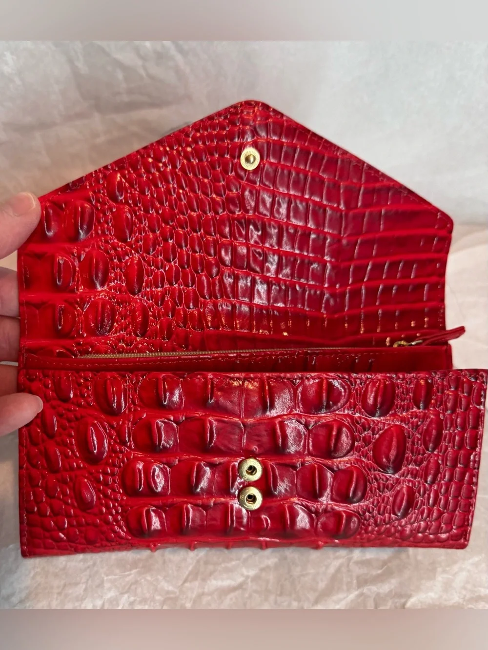 Brahmin Veronica Wallet NWT in Carnation Melbourne
